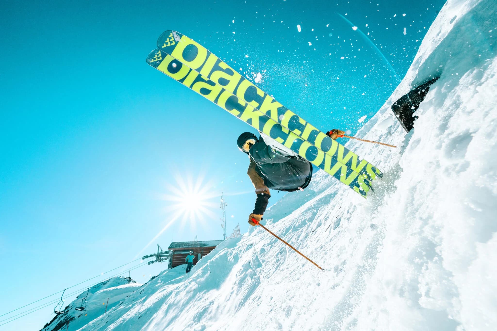 Action and FPV drone footage — athlete in motion at resort captured by Fiddlehead Media